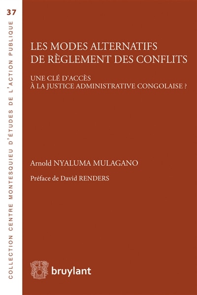 Couverture_Les modes alternatifs de règlement des conflits