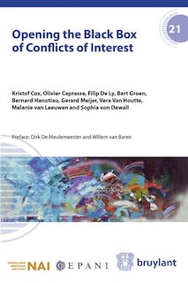 Couverture_Opening the black box of conflicts of interest