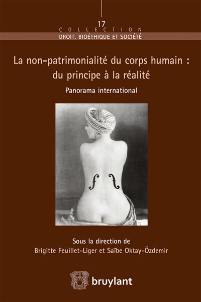 Front cover_La non-patrimonialité du corps humain