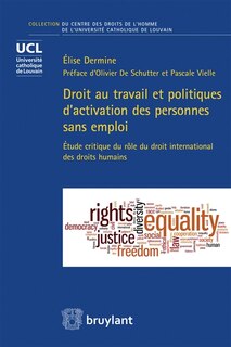 Couverture_Droit au travail et politiques d'activation des personnes sans emploi