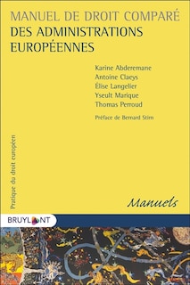 Front cover_Manuel de droit comparé des administrations européennes