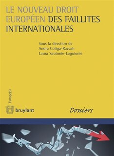 Couverture_Le nouveau droit européen des faillites internationales