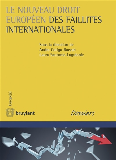 Couverture_Le nouveau droit européen des faillites internationales