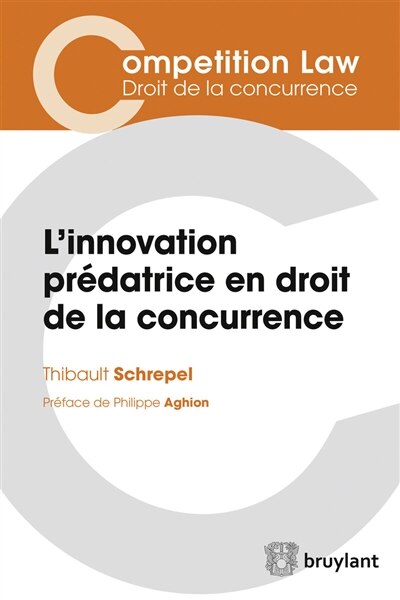 Front cover_L'innovation prédatrice en droit de la concurrence