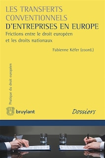 Front cover_Les transferts conventionnels d'entreprises en Europe