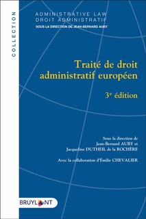 Front cover_Traité de droit administratif européen