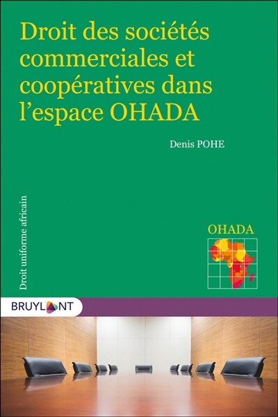 Front cover_Droit des sociétés commerciales et coopératives dans l'espace OHADA