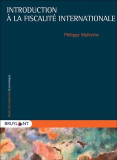 Front cover_Introduction à la fiscalité internationale