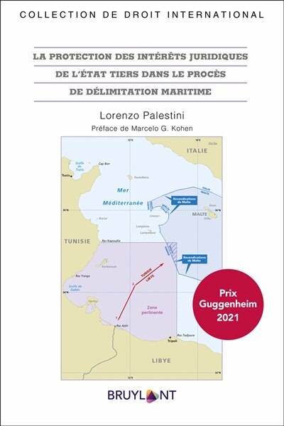 Front cover_La protection des intérêts juridiques de l'Etat tiers dans le procès de délimitation maritime