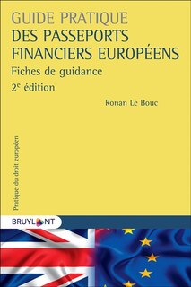 Couverture_Guide pratique des passeports financiers européens : fiches de guidance