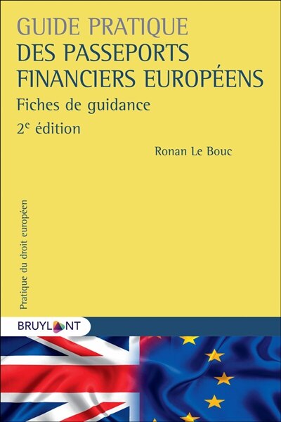 Couverture_Guide pratique des passeports financiers européens : fiches de guidance