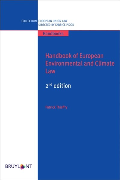 Front cover_Handbook of European environmental and climate law