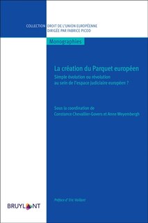 Couverture_La création du parquet européen