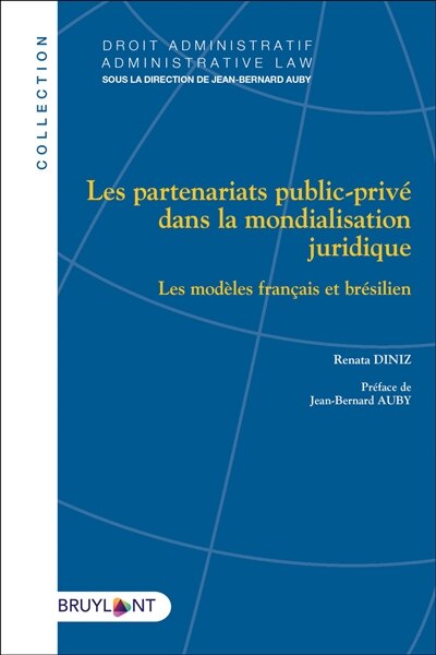Front cover_Les partenariats public-privé dans la mondialisation juridique