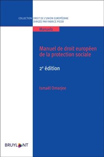 Front cover_Manuel de droit européen de la protection sociale