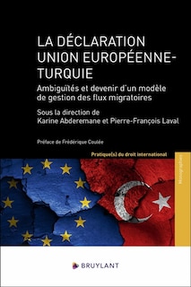 Front cover_La déclaration Union européenne-Turquie