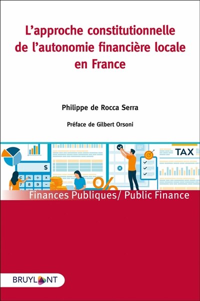 Front cover_L' approche constitutionnelle de l'autonomie financière locale en France