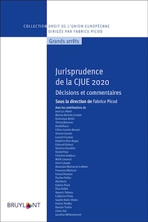 Front cover_Jurisprudence de la CJUE 2020