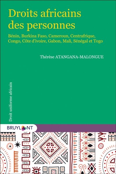 Couverture_Droits africains des personnes