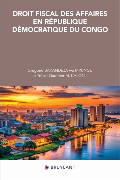 Front cover_Droit fiscal des affaires en République démocratique du Congo