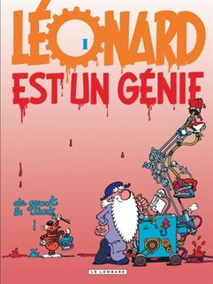 Front cover_Léonard est un génie
