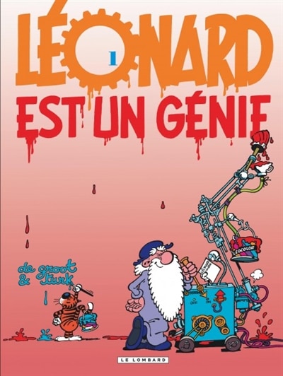 Front cover_Léonard est un génie