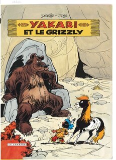 Front cover_Yakari et le grizzly