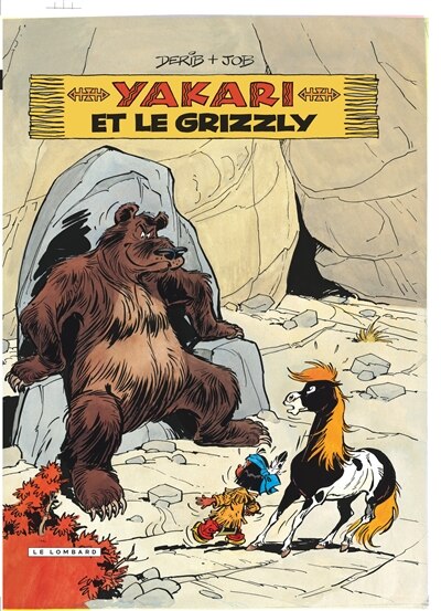 Front cover_Yakari et le grizzly