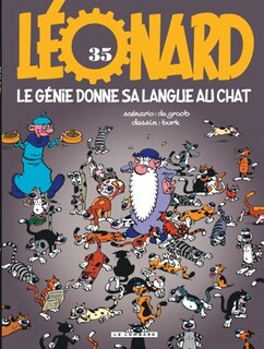 Front cover_Le génie donne sa langue au chat