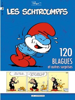 Couverture_120 blagues de Schtroumpfs, Vol. 3