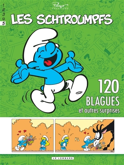 Front cover_120 blagues de Schtroumpfs, Vol. 5