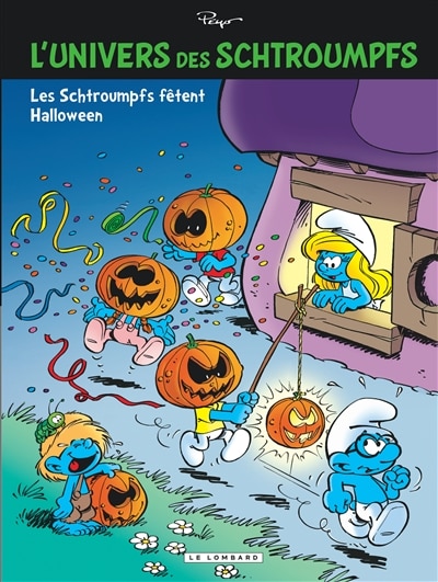 Front cover_Les Schtroumpfs fêtent Halloween