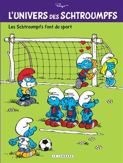 Front cover_Les Schtroumpfs font du sport