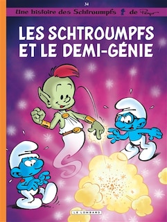 Front cover_Les Schtroumpfs et le demi-génie