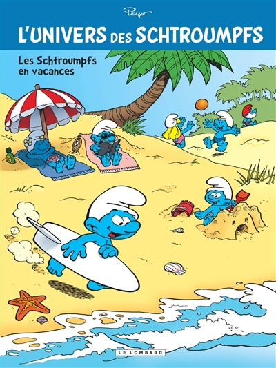 Couverture_Les Schtroumpfs en vacances