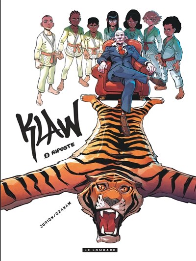 Couverture_Klaw, Vol. 8. Riposte