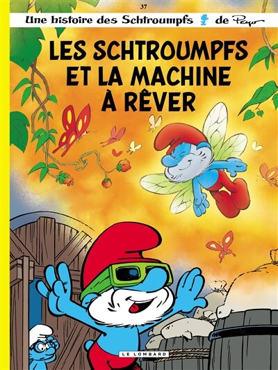 Front cover_Les Schtroumpfs et la machine à rêver