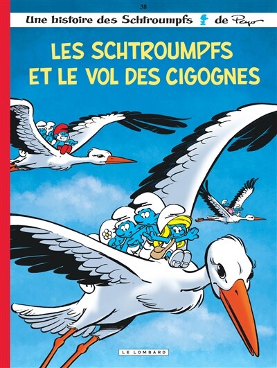 Front cover_Les Schtroumpfs et le vol des cigognes