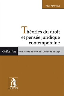 Front cover_Théories du droit et pensée juridique contemporaine