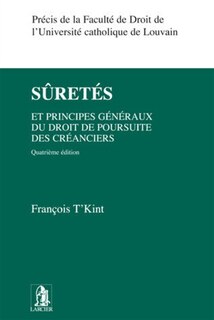 Front cover_Sûretés et principes généraux du droit de poursuite des créanciers