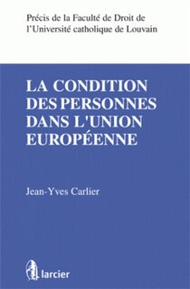 Couverture_La condition des personnes dans l'Union européenne