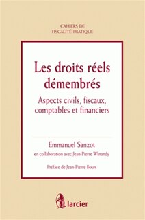 Front cover_Les droits réels démembrés