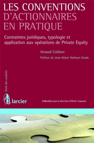 Couverture_Les conventions d'actionnaires en pratique