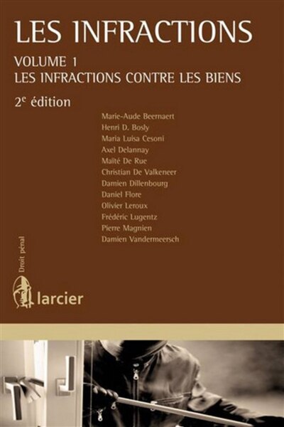 Couverture_Les infractions contre les biens