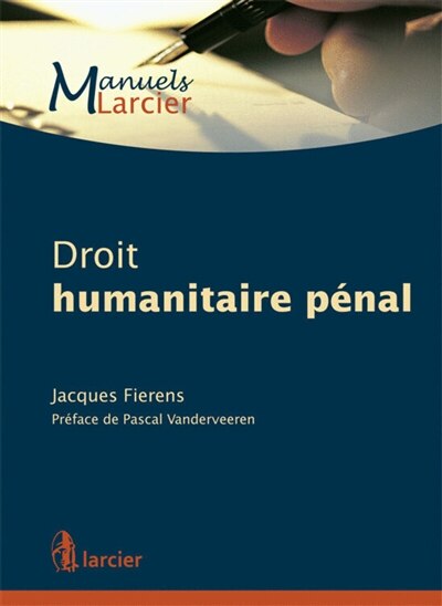 Front cover_Droit humanitaire pénal