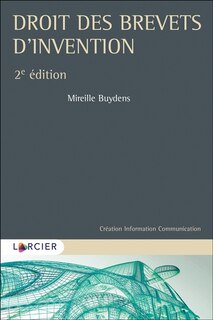 Couverture_Droit des brevets d'invention