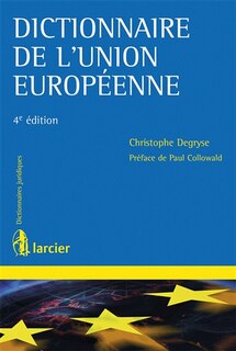 Front cover_Dictionnaire de l'Union européenne