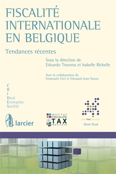 Front cover_Fiscalité internationale en Belgique : tendances récentes