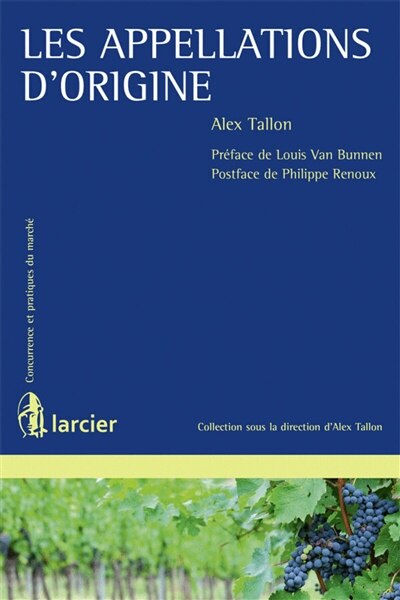 Front cover_Les appellations d'origine
