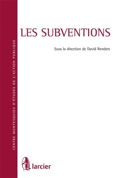 Front cover_Les subventions